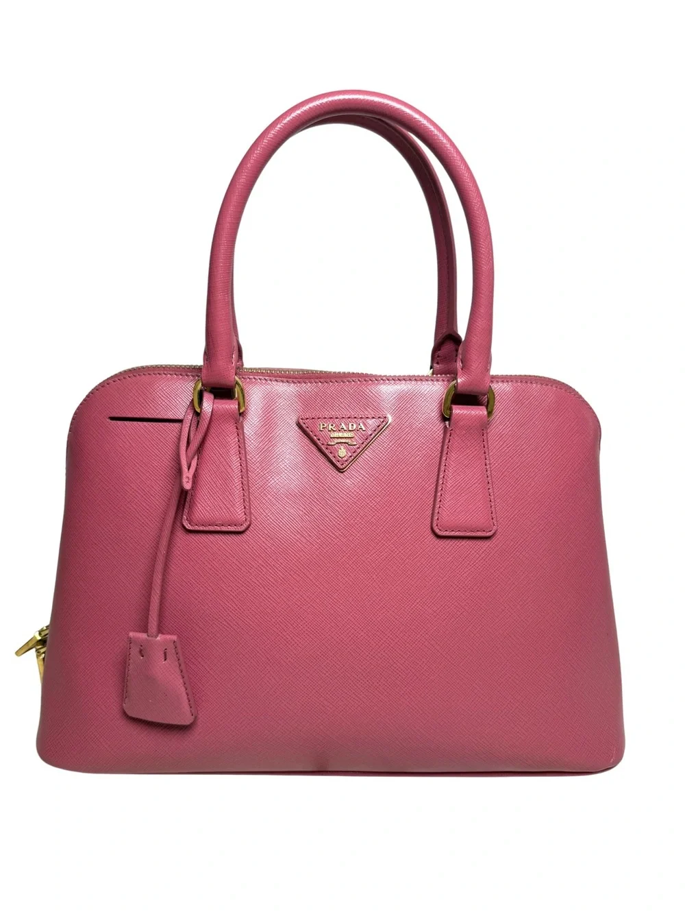 PRADA SAFFIANO LUX PROMENADE BAG   Miuccia Prada Era | circa early-to-mid 2010s